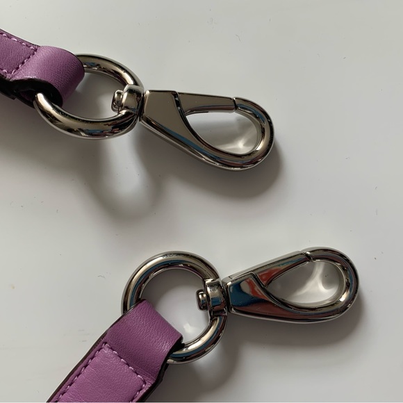 Early 2000s Lavender and Purple Coach Shoulder Bag. - Picture 10 of 10